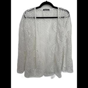 For Love and Lemons Skivvies Lace Cardigan/Coverup